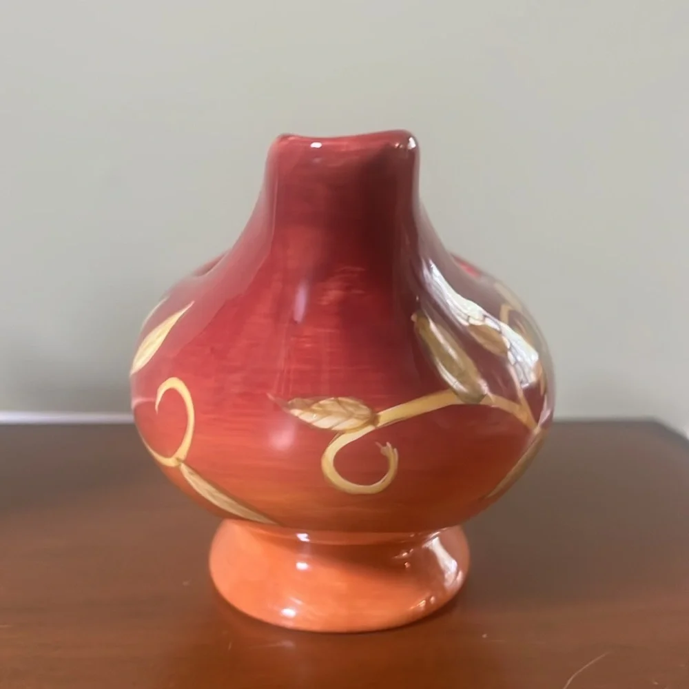 Gates Ware by Laurie Gates Ceramic Fall Autumn Vine Gravy Sauce Boat